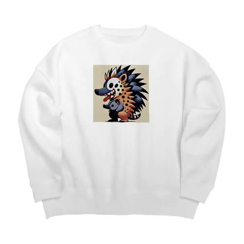 ツクツク Big Crew Neck Sweatshirt