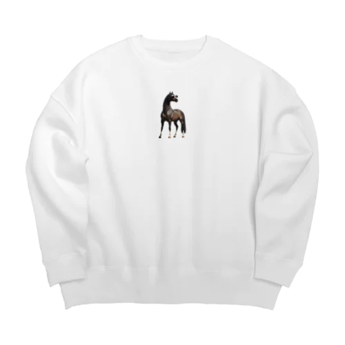 サングラス・ウマ Big Crew Neck Sweatshirt