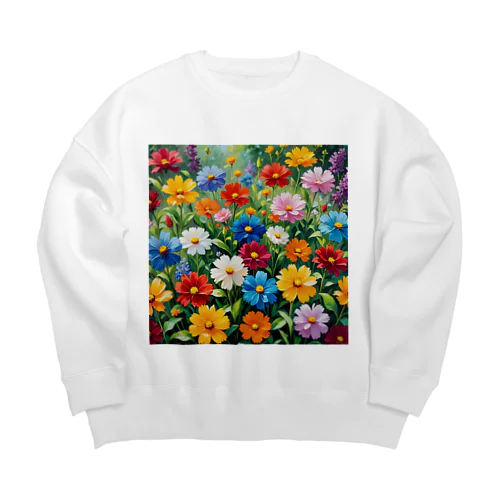 フラワーズ・ストック Big Crew Neck Sweatshirt