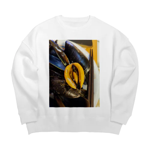 ムール貝 Big Crew Neck Sweatshirt