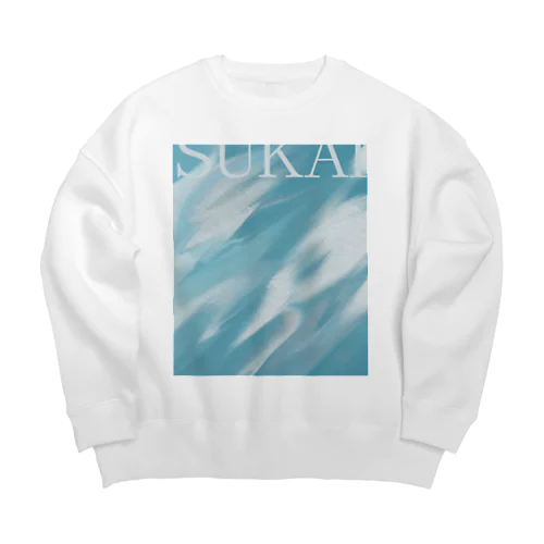 SUKAI Big Crew Neck Sweatshirt