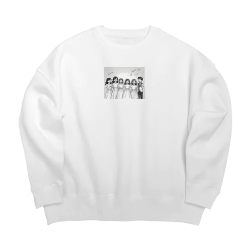 結婚式でのこどもたちの歌声🎵 Big Crew Neck Sweatshirt