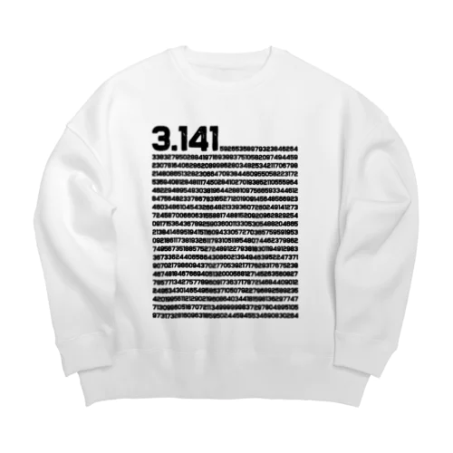 3.14 円周率の日 数学 非合理数 円周率 Big Crew Neck Sweatshirt