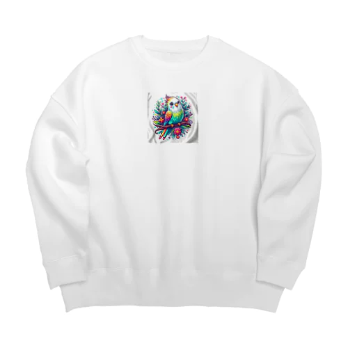 ピッピちゃん Big Crew Neck Sweatshirt