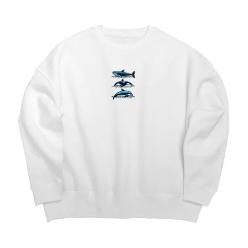 海の巨人たち Big Crew Neck Sweatshirt