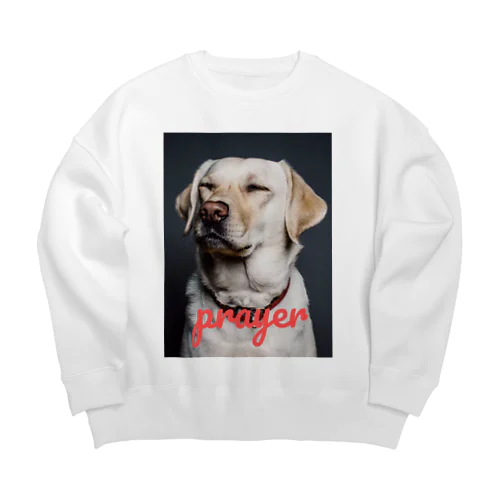 prayer love Big Crew Neck Sweatshirt