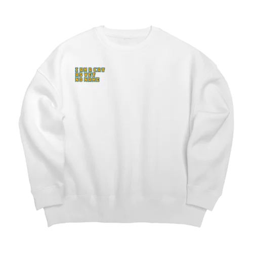 吾輩は猫である。 Big Crew Neck Sweatshirt