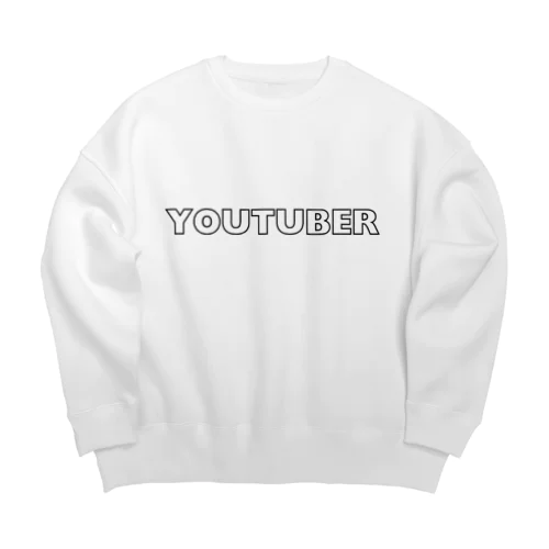 YouTuberロゴ Big Crew Neck Sweatshirt