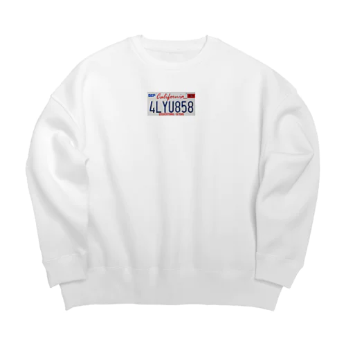 ナンバープレート Big Crew Neck Sweatshirt