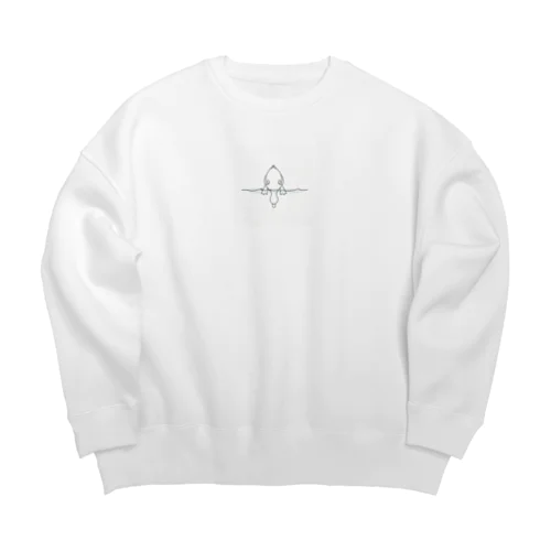 sotoasobi -diving duck- Big Crew Neck Sweatshirt