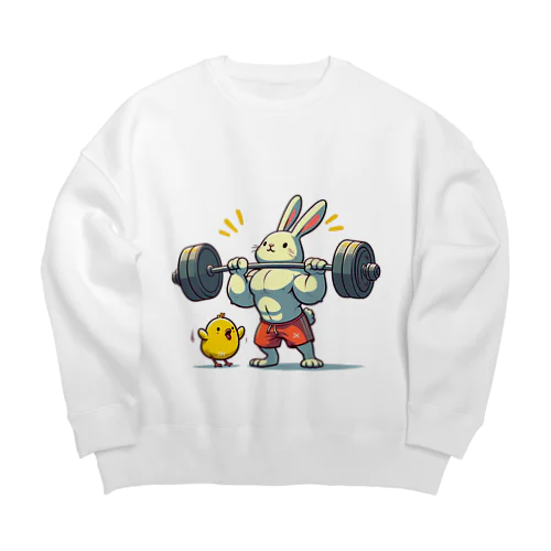 親愛なる君と僕 Big Crew Neck Sweatshirt