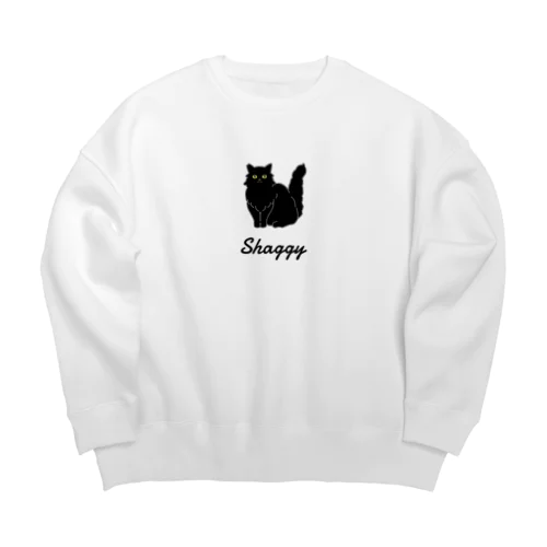 Shaggy Big Crew Neck Sweatshirt