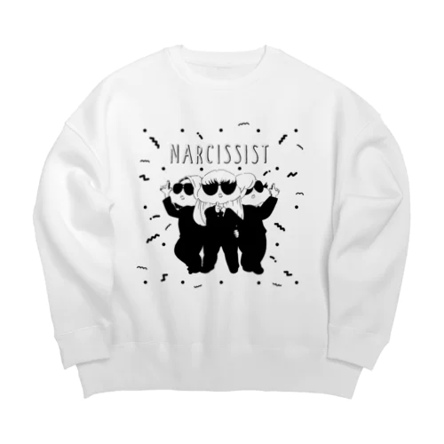 NARCISSIST Big Crew Neck Sweatshirt