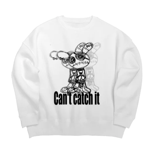 シンクロ率100％まであと少し Big Crew Neck Sweatshirt