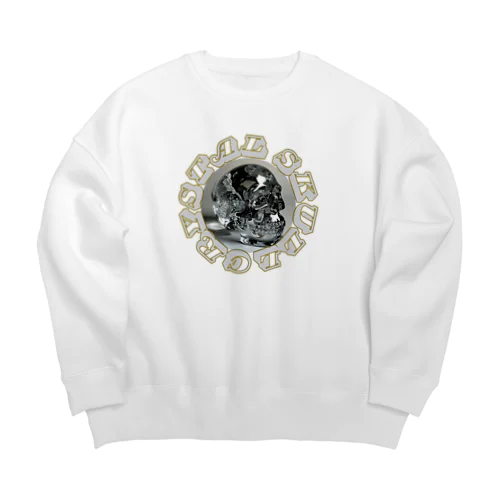 クリスタルスカル Big Crew Neck Sweatshirt