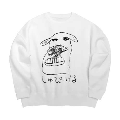 しゅぴーげる Big Crew Neck Sweatshirt