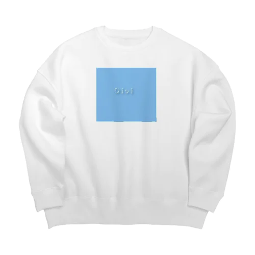 Oioi Big Crew Neck Sweatshirt