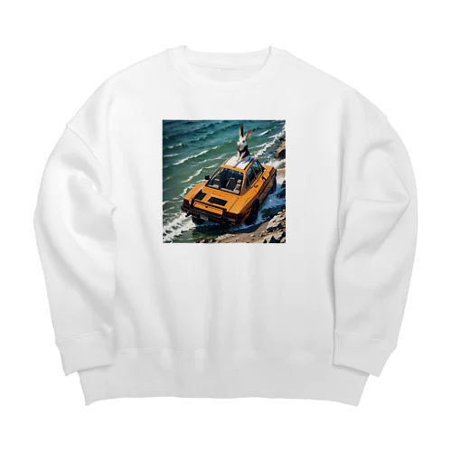 うさぎくんの大冒険！2 Big Crew Neck Sweatshirt