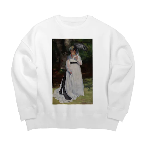 日傘のリーズ Big Crew Neck Sweatshirt