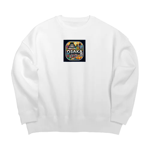 大阪府 Big Crew Neck Sweatshirt