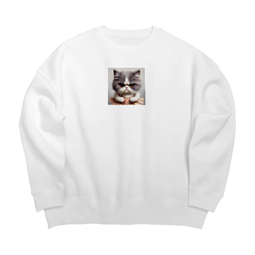 ぶっちょ Big Crew Neck Sweatshirt