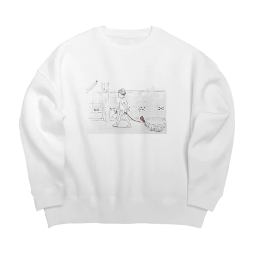 タルタル派 Big Crew Neck Sweatshirt