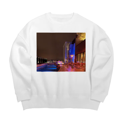 ナイトプール Big Crew Neck Sweatshirt