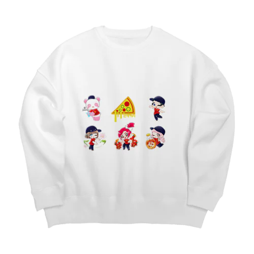 アシスタントちびキャラ第1弾その2 Big Crew Neck Sweatshirt