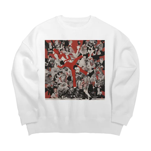 男の欲望 Big Crew Neck Sweatshirt