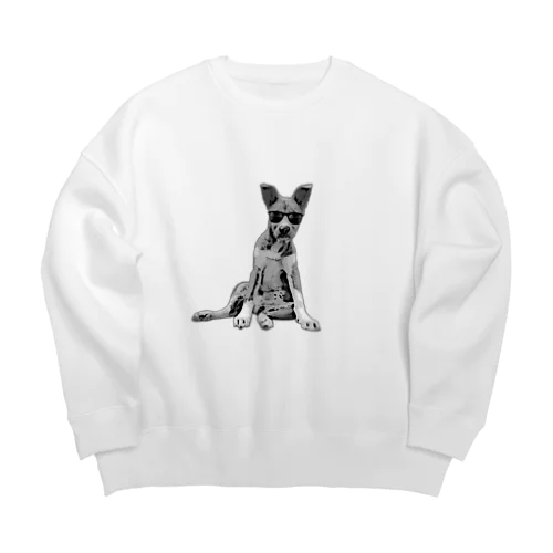 POTEKO Big Crew Neck Sweatshirt