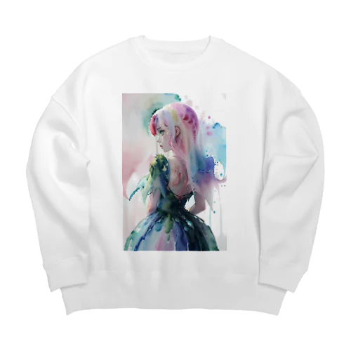 Grass Big Crew Neck Sweatshirt