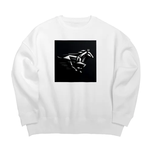 机上の空論 Big Crew Neck Sweatshirt