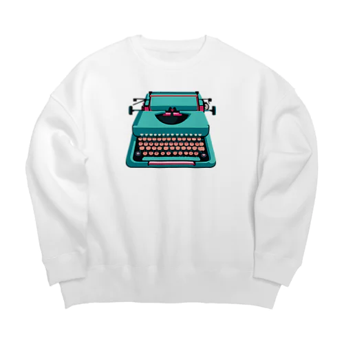 タイプライター Big Crew Neck Sweatshirt