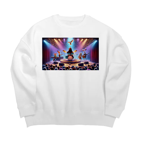 アニマルビートライブ！：スターライトセッション Big Crew Neck Sweatshirt