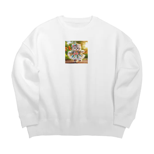 ドレスニャン Big Crew Neck Sweatshirt