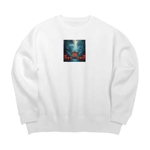 時空超越６ Big Crew Neck Sweatshirt