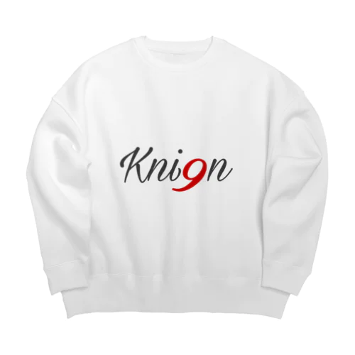 Kni9n (ナイン) シリーズ Big Crew Neck Sweatshirt