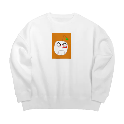 MysteryApple Big Crew Neck Sweatshirt