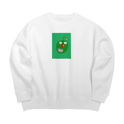 MysteryApple Big Crew Neck Sweatshirt