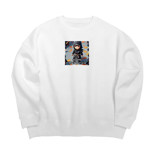 รุ่งโรจน์ (Rungroj) - ラングロッジュ Big Crew Neck Sweatshirt