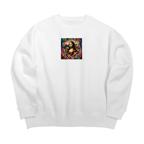 モナリザ？ Big Crew Neck Sweatshirt