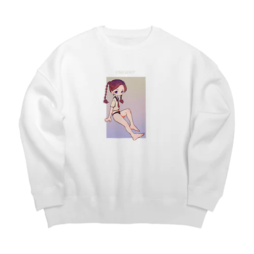 FOREVER17 Big Crew Neck Sweatshirt