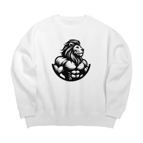 マジェスティックライオン Big Crew Neck Sweatshirt