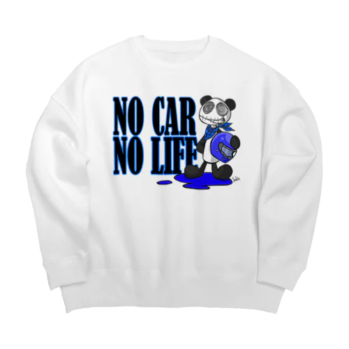 NO CAR　NO LIFE ビッグシルエットスウェット