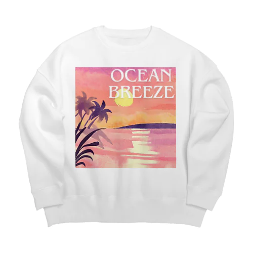 Ocean breeze ビッグシルエットスウェット