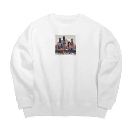 高層ビル計画 Big Crew Neck Sweatshirt