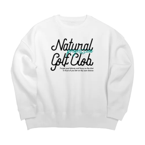 natural golf club Big Crew Neck Sweatshirt