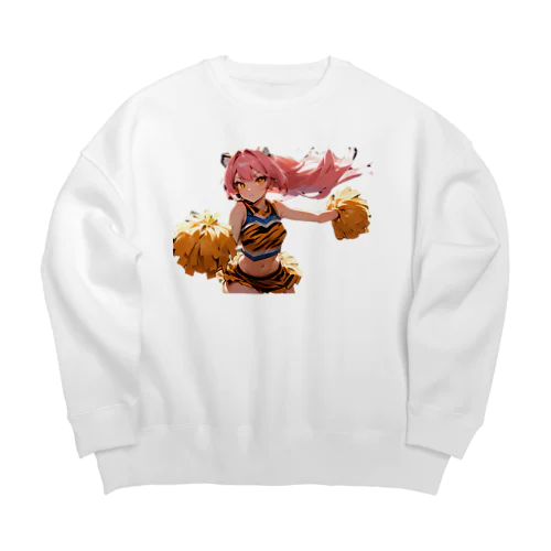 TORA GIRLS Big Crew Neck Sweatshirt