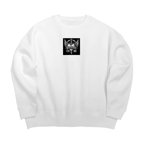 chrome966 Big Crew Neck Sweatshirt