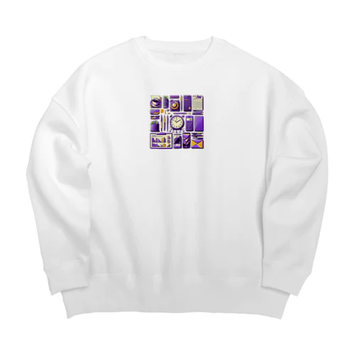 ビジネスを成功に導くラッキーアイテム！ Big Crew Neck Sweatshirt